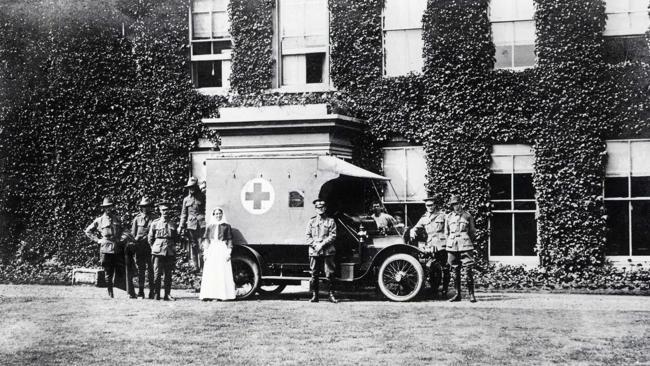 Safe haven ... Harefield was home to thousands of Australian soldiers during the war years. 