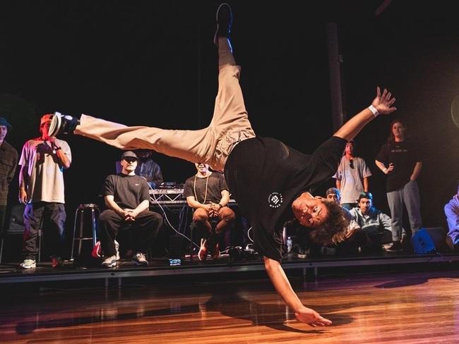 Breakdancer Jeff Dunne has been awared a grant from the Sport Australia Hall of Fame ahead of Paris 2032. Photo: JNYWKZ photography