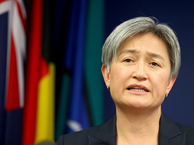 The Minister for Foreign Affairs, Senator Penny Wong. Picture: Keely Barnes