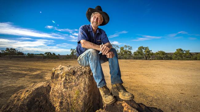 Australian Age of Dinosaurs museum founder David Elliott reflects on his amazing journey from farmer to museum boss. Picture: Nigel Hallett