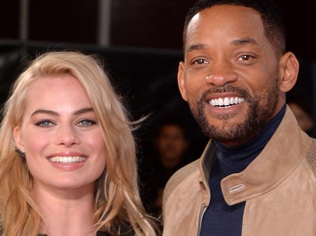 LONDON, ENGLAND - FEBRUARY 11: Margot Robbie and Will Smith attend a special screening of "Focus" at Vue West End on February 11, 2015 in London, England. (Photo by Anthony Harvey/Getty Images)