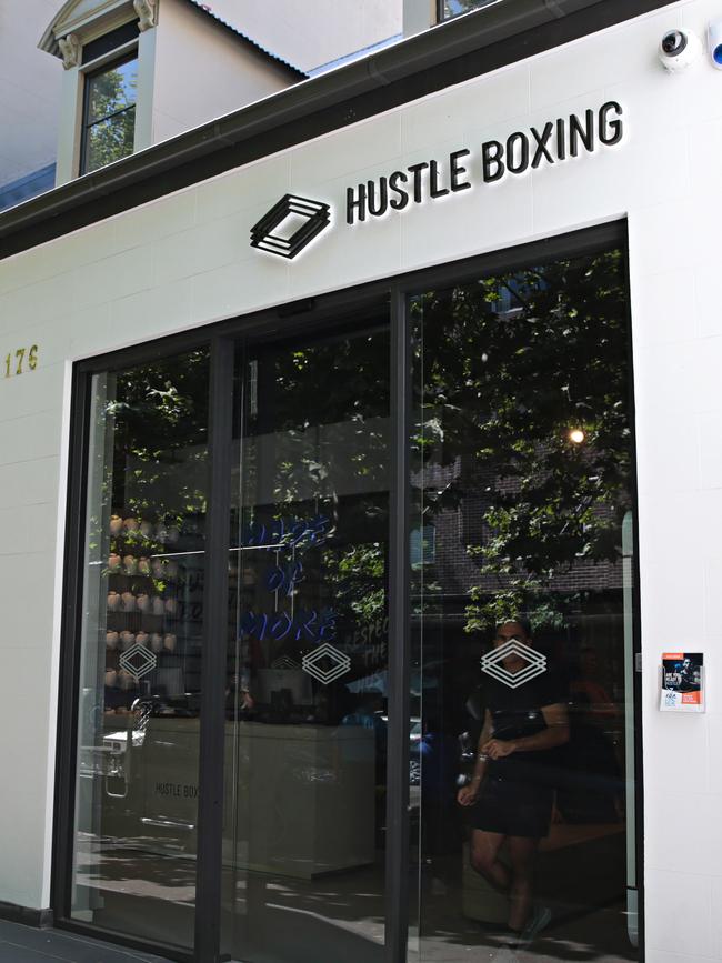 Hustle Boxing at Potts Point. Picture: Adam Yip