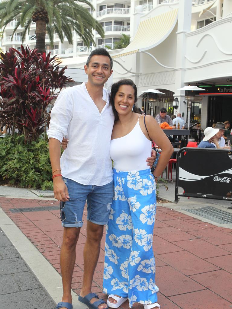 Groundwater. Carlos Arguello & Montserrat Rodriguez. 19 October 2024 Broadbeach Picture by Richard Gosling