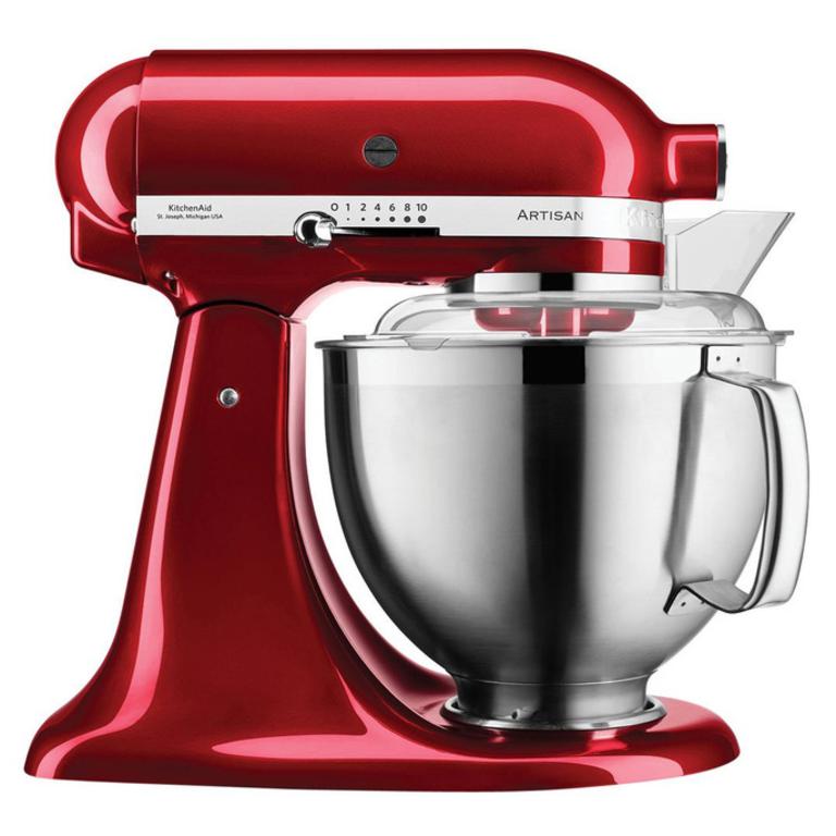 Kitchen Aid, Artisan Stand Mixer Candy Apple Red