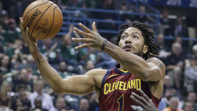 Derrick rose best sale leaves cavs