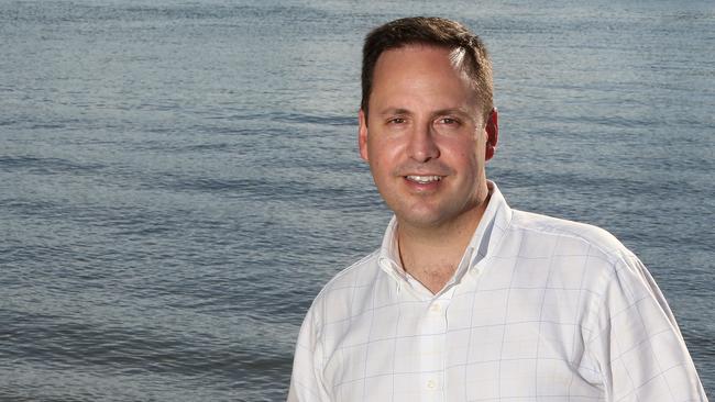 Gold Coast MP Steve Ciobo wants fast rail to the Gold Coast. Picture: Scott Fletcher