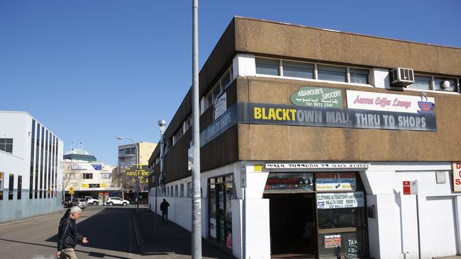 Warrick Lane and Main St Blacktown.