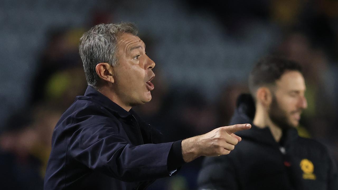 Western United’s shocking end to the season has cost Mark Rudan his job. Picture: Mark Evans/Getty Images