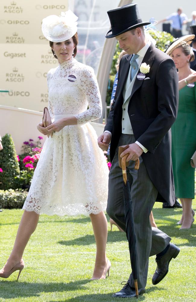 Kate and Wills take a stroll. Picture: John Phillips/Getty