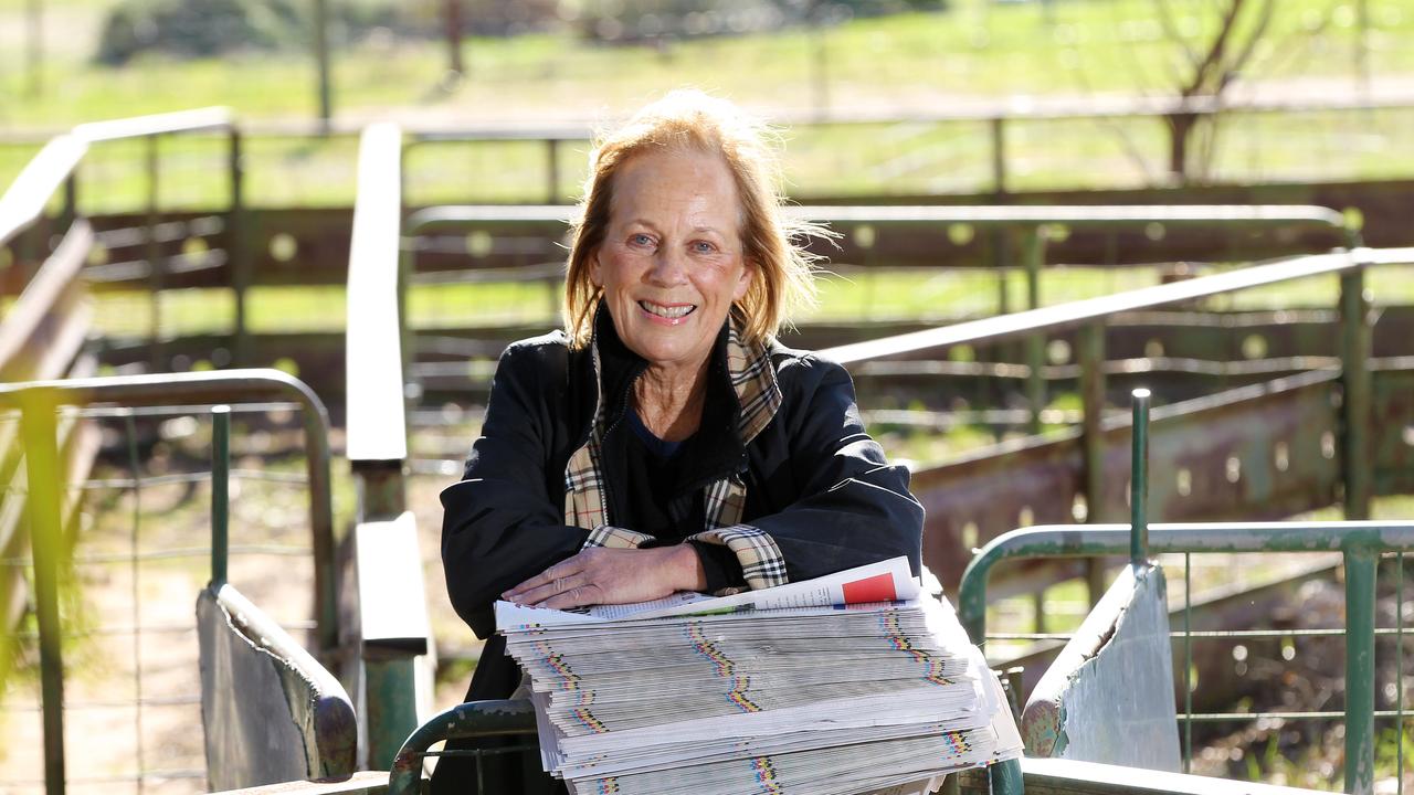 Dedication finalist Tertia Butcher was the first female journliast in Hay and is the owner-editor of The Riverine Grazier Picture: Andy Rogers.