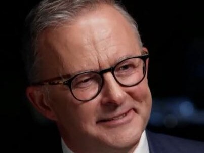 a still from Anthony Albanese's appearance on 60 minutes.