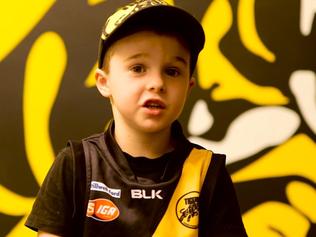 Cute Tigers fan on how he would save Glenelg