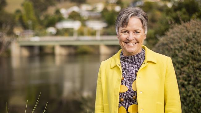 Bec Enders in Huonville. Picture: Richard Jupe