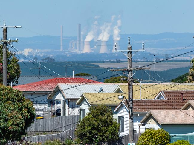 Yallourn North looking towards Loy Yang A Power station. VICTORIA'S Yallourn coal-fired power station will shut down four years earlier than expected in 2028.Picture: Jason Edwards