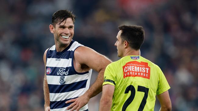 Scott accepts it is a difficult game to umpire. Picture: Dylan Burns/AFL Photos via Getty Images