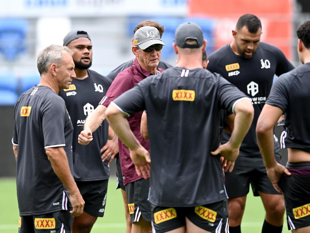 Bennett had four stints as Maroons coach, including the upset win in 2020. Picture: Bradley Kanaris/Getty Images