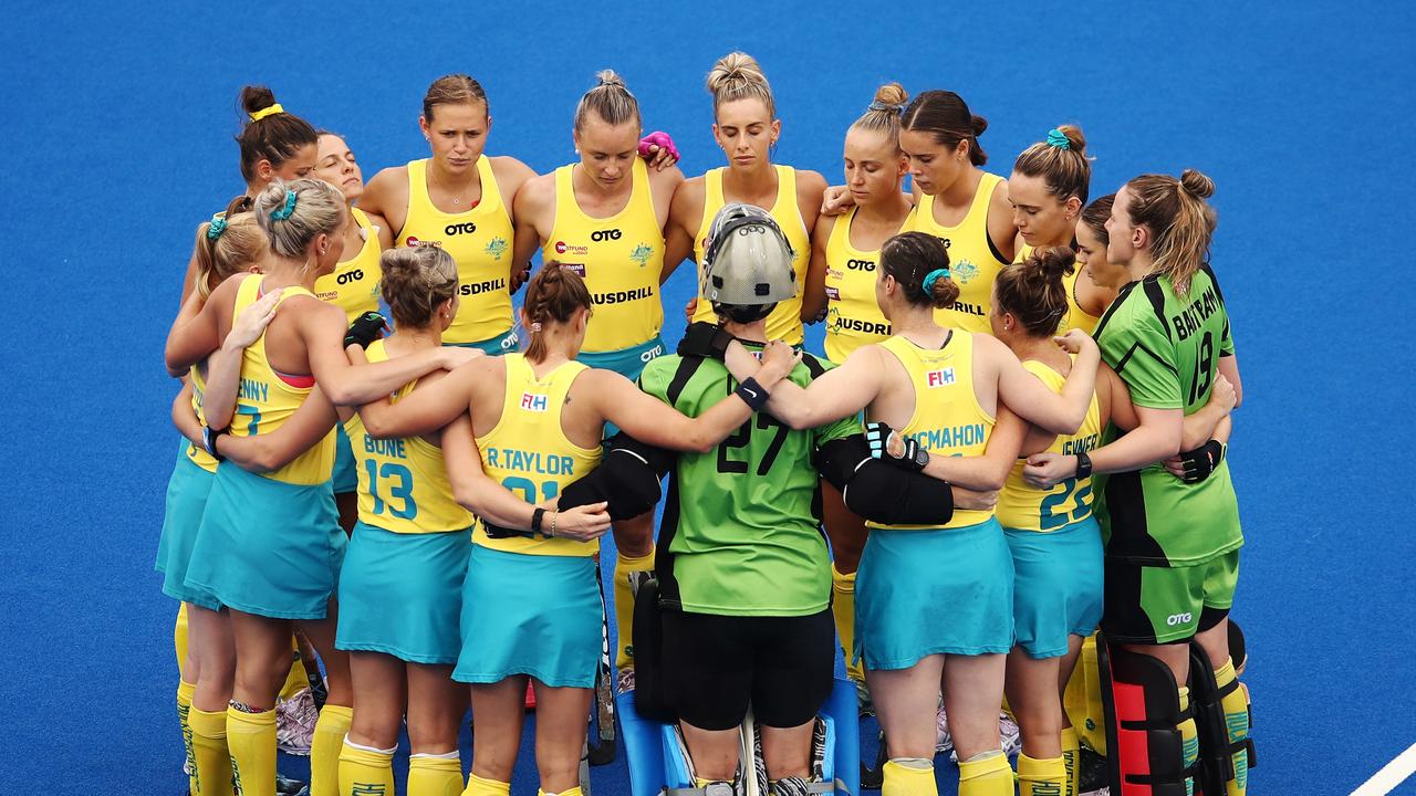 The Hockeyroos earlier this year.