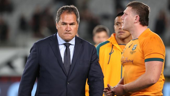 Australia head coach Dave Rennie is running out of time. Photo by Fiona Goodall/Getty Images)