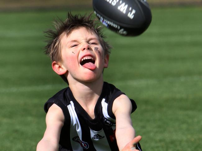 Jagga Smith grew up a Collingwood fan, given his father Michael had been drafted to the club. Picture: Bruce Magilton