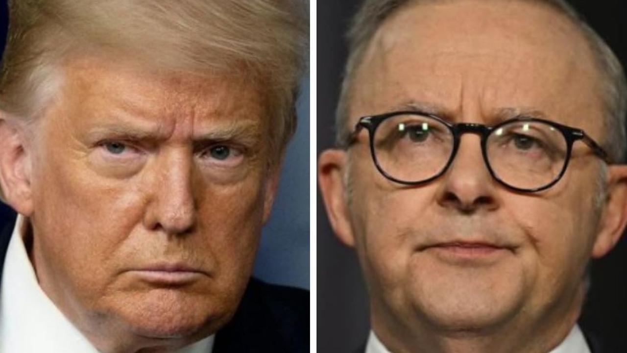 Anthony Albanese and Donald Trump