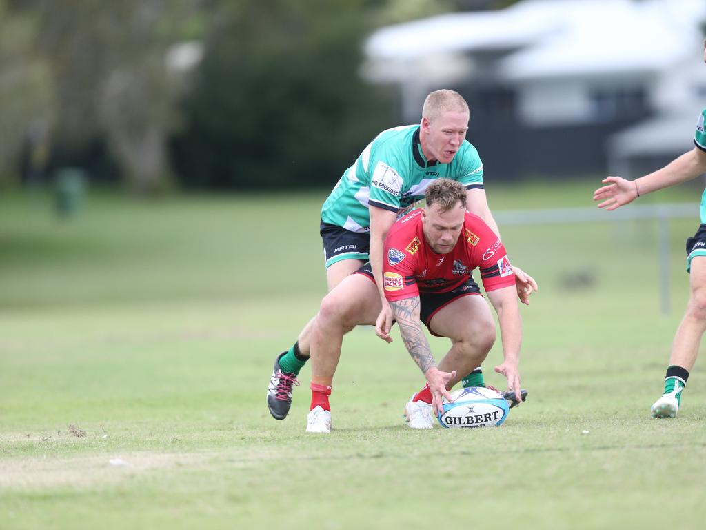 PBC Allygators vs. Colleges Knights. Blake Griffin. 20April 2024 Currumbin Picture by Richard Gosling