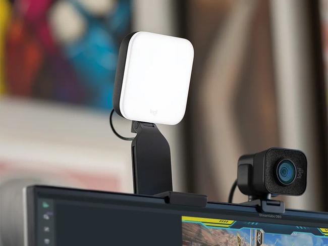 EMBARGO FOR TWAM 15 OCTOBER 2022. FEE MAY APPLY.  lOGITECH. LITRA GLOW. Premium LED Streaming Light with TrueSoft. Photo: Supplied