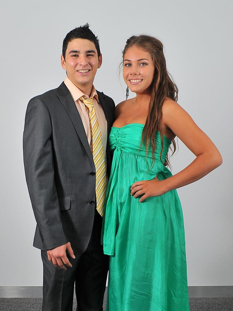 Chris Andreo and Annie Piper at the 2011 Casuarina Senior College formal at the Darwin Convention Centre. Picture: NT NEWS