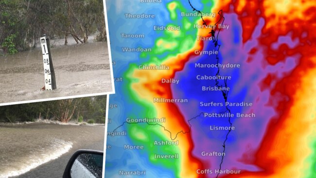 Wild weather is smashing Queensland.