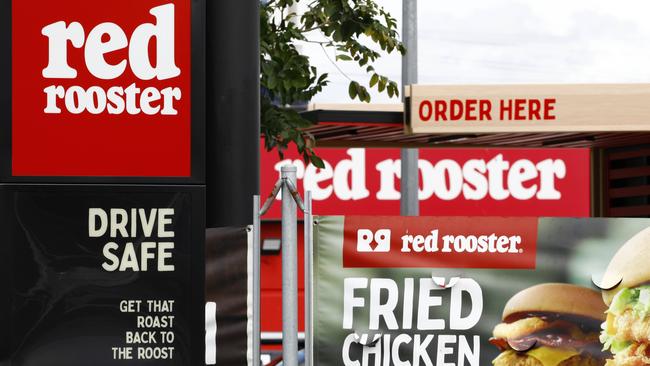 A Red Rooster in Wodonga is among 10 businesses charged in the past 18 months over alleged breaches of child employment laws. Picture: NCA NewsWire/Tertius Pickard