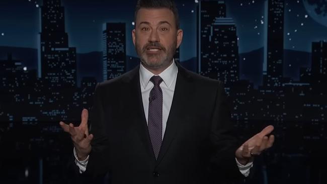 Jimmel Kimmel has delivered a 19-minute monologue dragging Donald Trump.