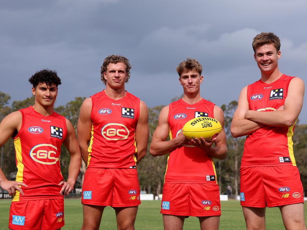 Jake Rogers, Jed Walter, Will Graham and Ethan Read were a magic haul last year. Picture: Chris Hyde/Getty Images.