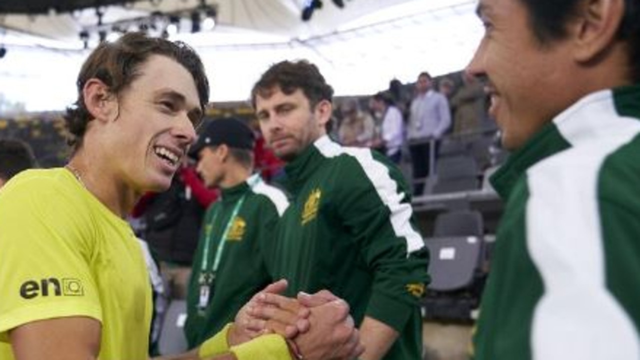 Tennis: Australië versloeg België met 3-0 in Davis Cup-kwalificatie