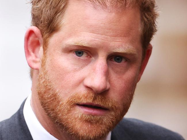 LONDON, ENGLAND - MARCH 28: Prince Harry, Duke of Sussex arrives at the Royal Courts of Justice on March 28, 2023 in London, England. Prince Harry is one of several claimants in a lawsuit against Associated Newspapers, publisher of the Daily Mail. (Photo by Dan Kitwood/Getty Images)