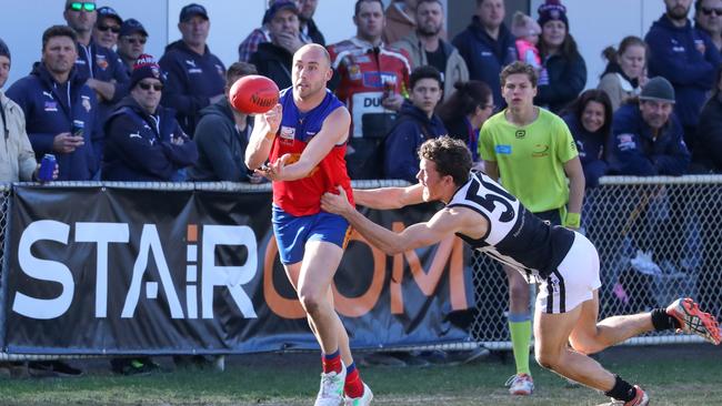 Brad Nied in action for Fairpark. Picture: Craig Dooley