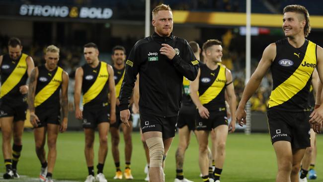 All eyes are on the AFL sub rule after Nick Vlastuin’s exit from the game. Picture: Getty Images