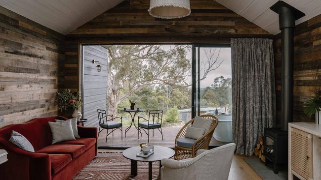 One of the cabins at Osborn House.