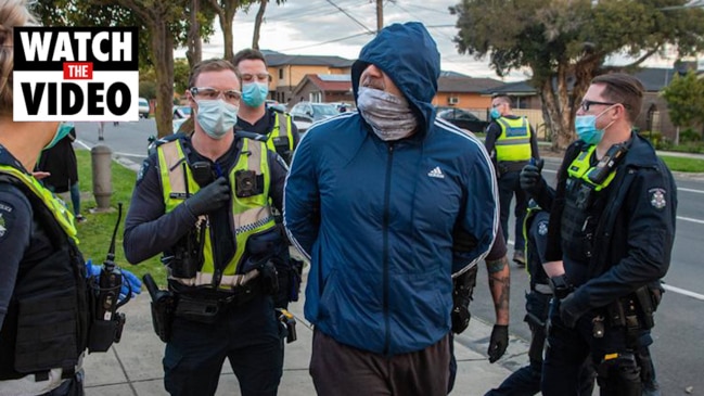 Victoria police warning to anti-lockdown protesters