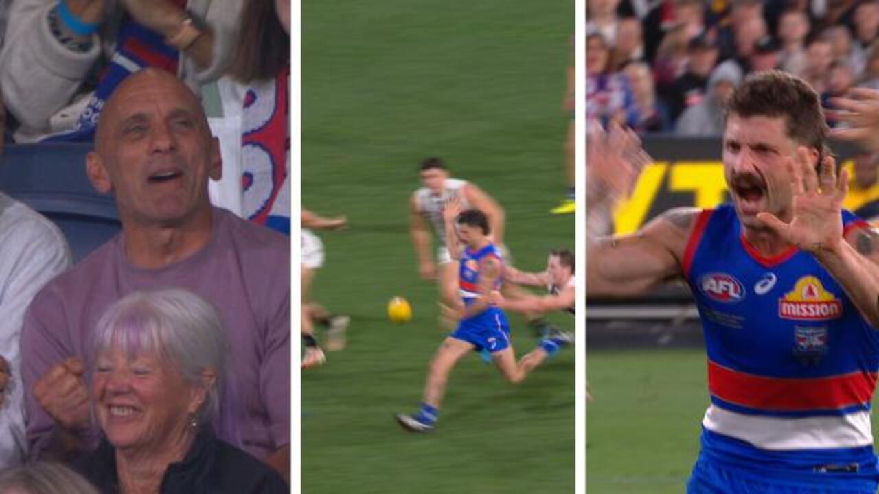 Libba family erupt after Tom's goal