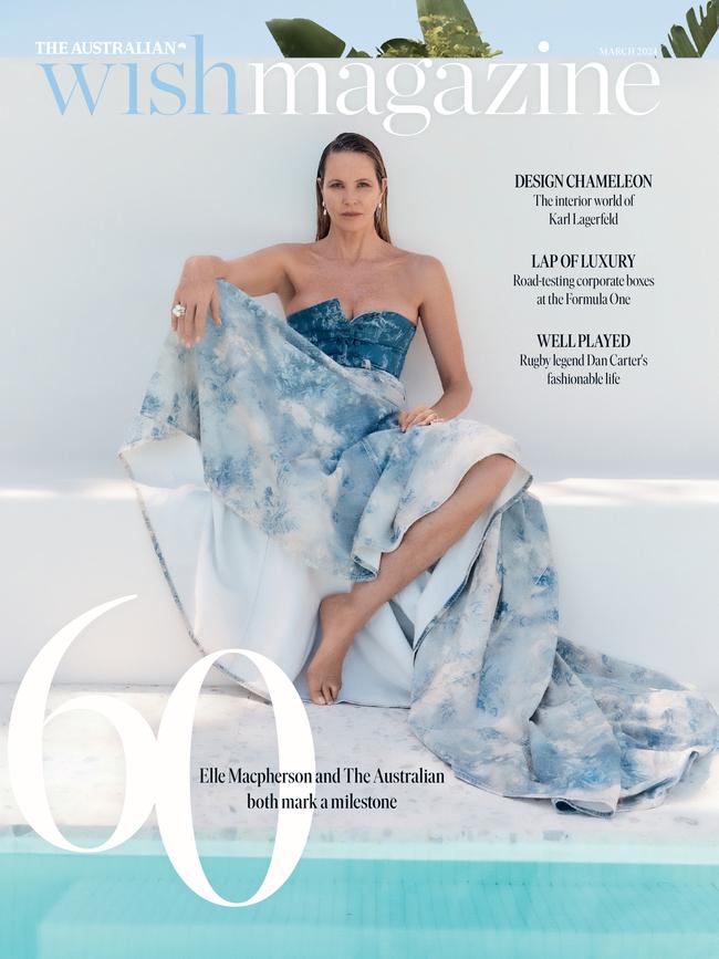 The March issue of WISH starring Elle Macpherson.