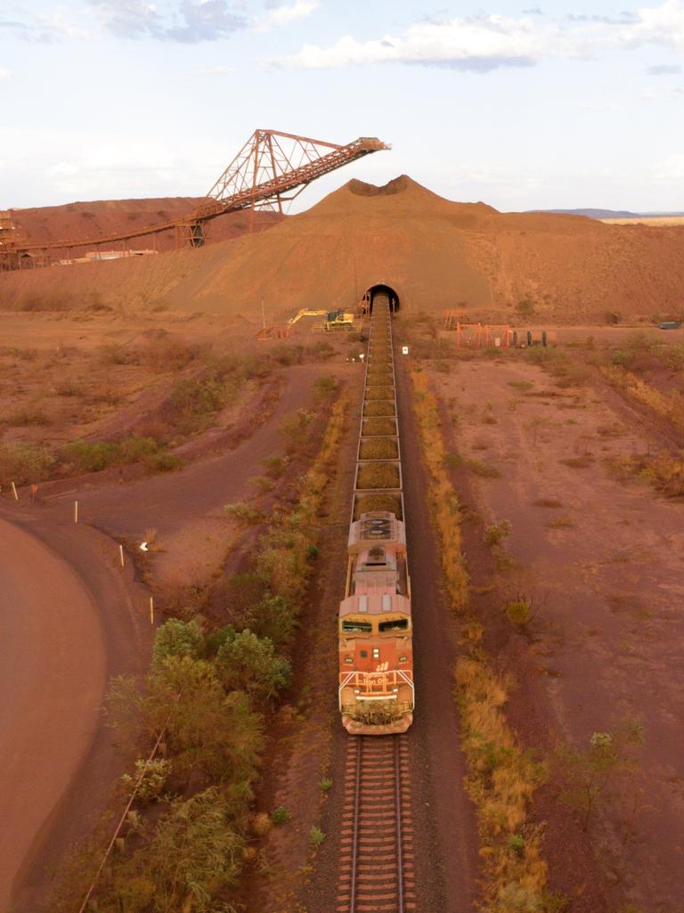 Australia’s economy relies on iron ore. Picture: Gerrit Nienaber