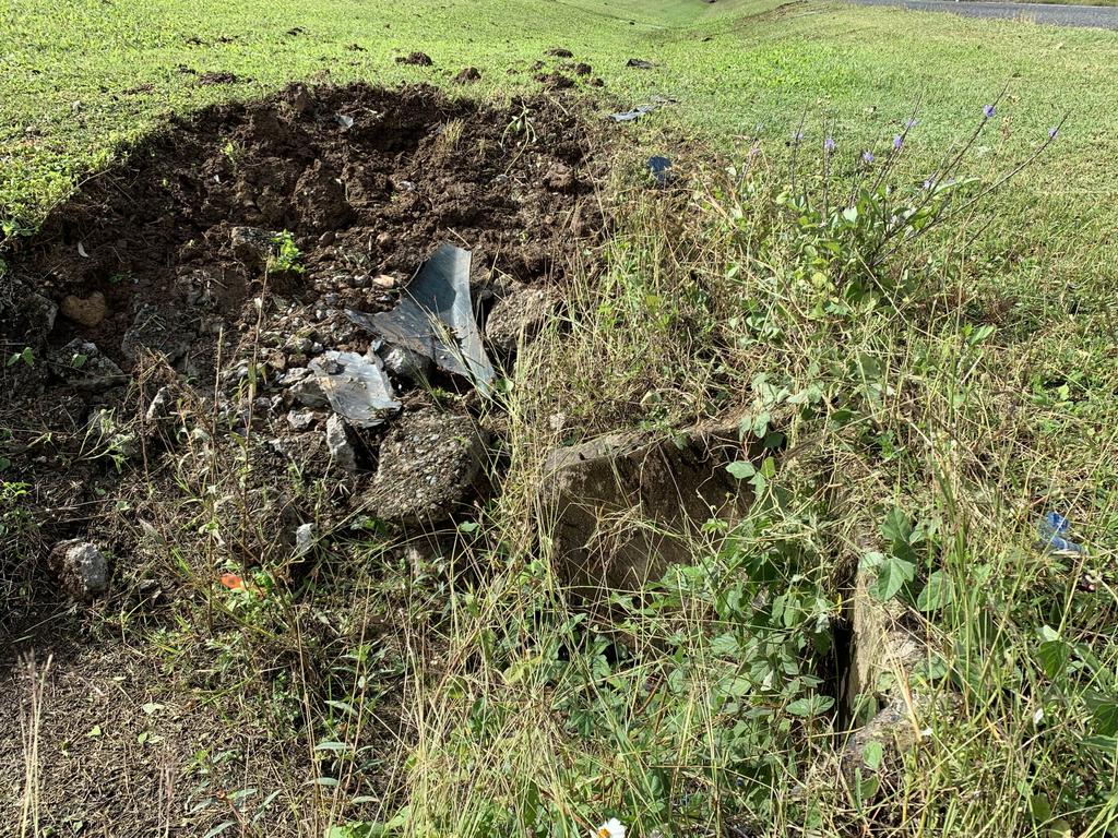 The aftermath of the scene on Conway Rd at Preston. Shannon Dryburgh, 48, died at the scene of a single-vehicle rollover about 6pm Wednesday, June 30. Picture: Kirra Grimes