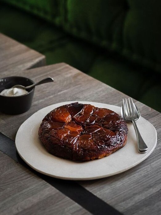 Tarte tatin from Anecdote restaurant.