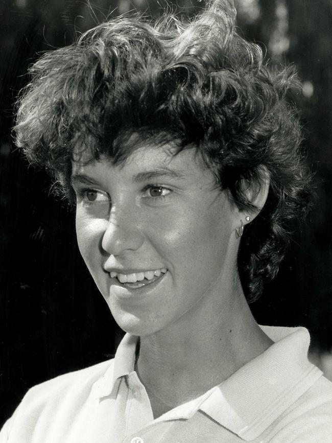 Former heptathlon champion Theresa Stolberg (nee Martin).