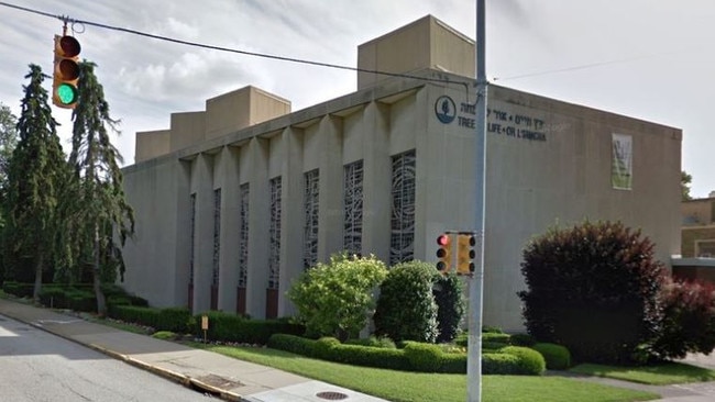 The Tree of Life Congregation Synagogue in Pittsburgh.