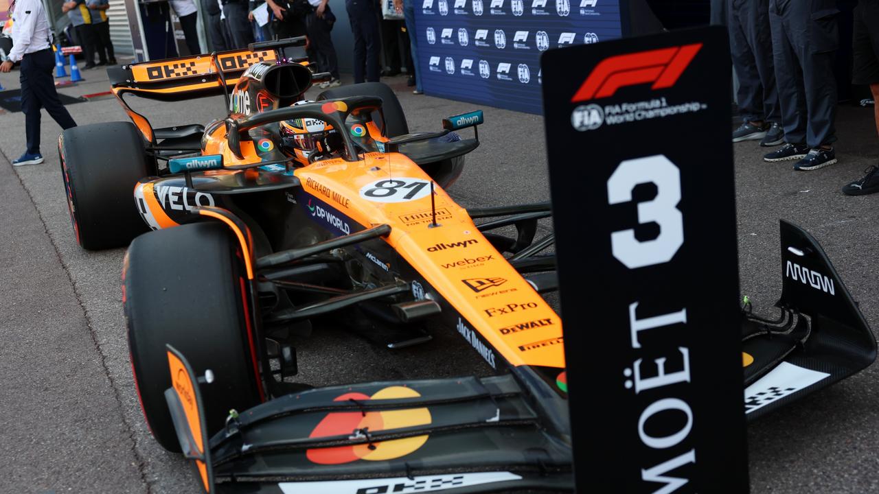 Oscar Piastri qualified third for the Monaco Grand Prix.