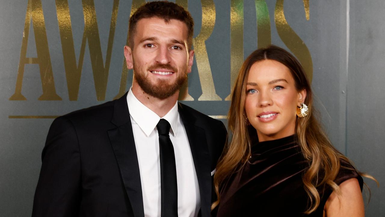 Footy couples shine on red carpet at AFL All Australian awards night ...