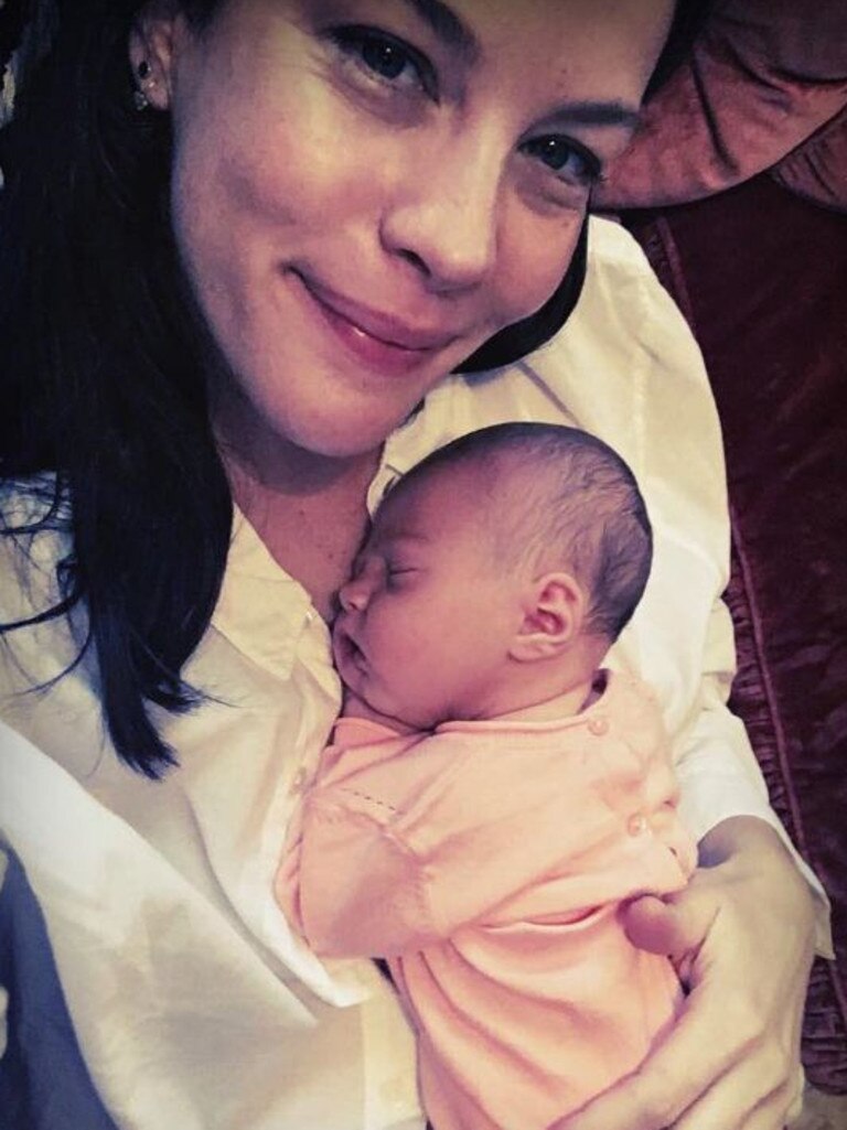 Liv Tyler shares a sweet snap of her newborn daughter, "ohhhhh little Lula!!!!!" Picture: Instagram