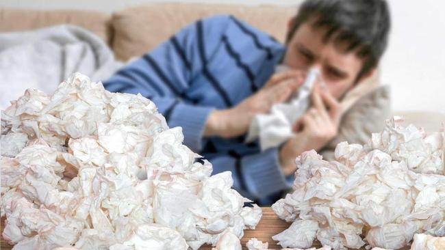 ANYONE else been struck down by the mother of all man flu? Picture: vchal