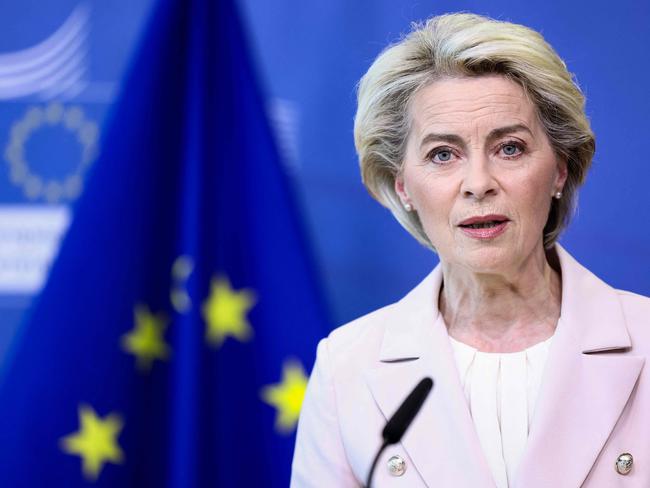 European Commission President Ursula von der Leyen. Picture: AFP