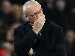 Leicester City's Italian manager Claudio Ranieri reacts during the English Premier League football match between Sunderland and Leicester City at the Stadium of Light in Sunderland, north-east England on December 3, 2016. / AFP PHOTO / Lindsey PARNABY / RESTRICTED TO EDITORIAL USE. No use with unauthorized audio, video, data, fixture lists, club/league logos or 'live' services. Online in-match use limited to 75 images, no video emulation. No use in betting, games or single club/league/player publications. /